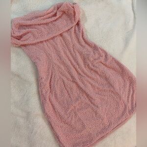 Pink Beaded mini Dress